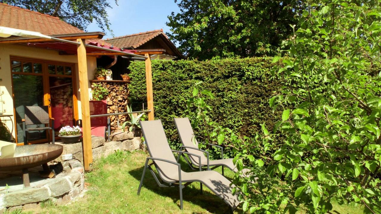 Apartment Mit Gartenblick Eckersdorf Екстериор снимка